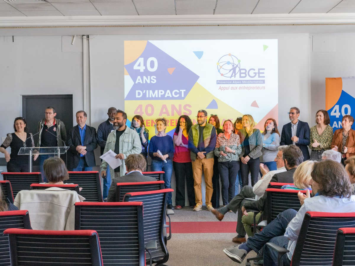 Succès et émotion : 40 ans d’accompagnement entrepreneurial par BGE en région Sud