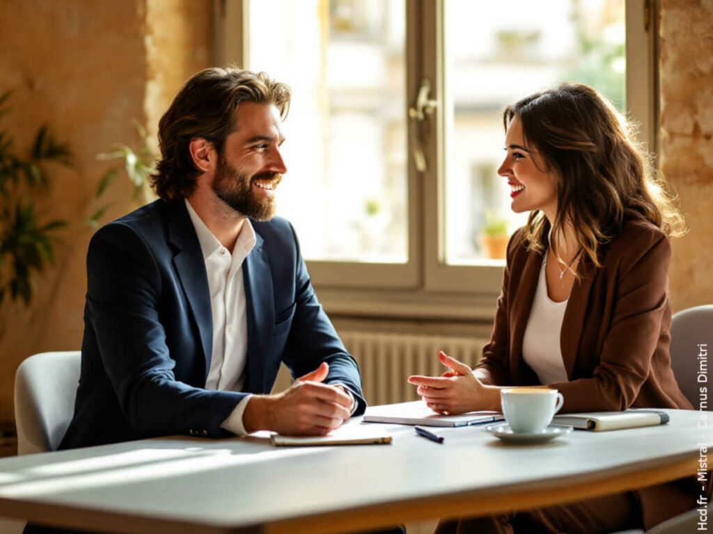 Coach business femme accompagnant une entrepreneure à Aix-en-Provence dans le cadre de son projet d’entreprise